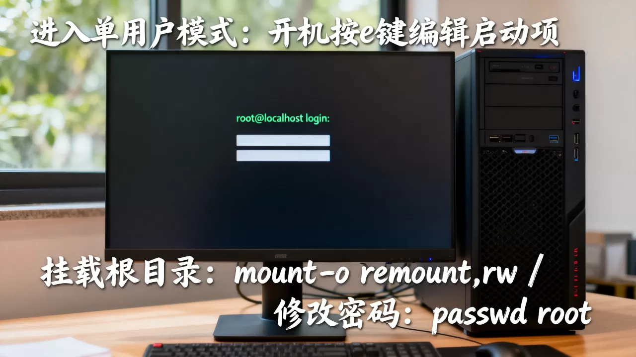 服务器开机卡在root密码忘了怎么办,root密码重置方法有哪些? 服务器开机卡在root密码忘了怎么办,root密码重置方法有哪些?