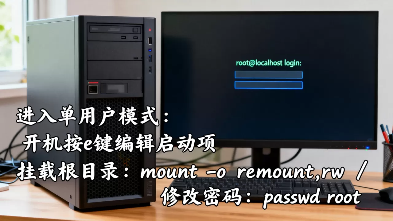 服务器开机卡在root密码忘了怎么办,root密码重置方法有哪些? 服务器开机卡在root密码忘了怎么办,root密码重置方法有哪些?