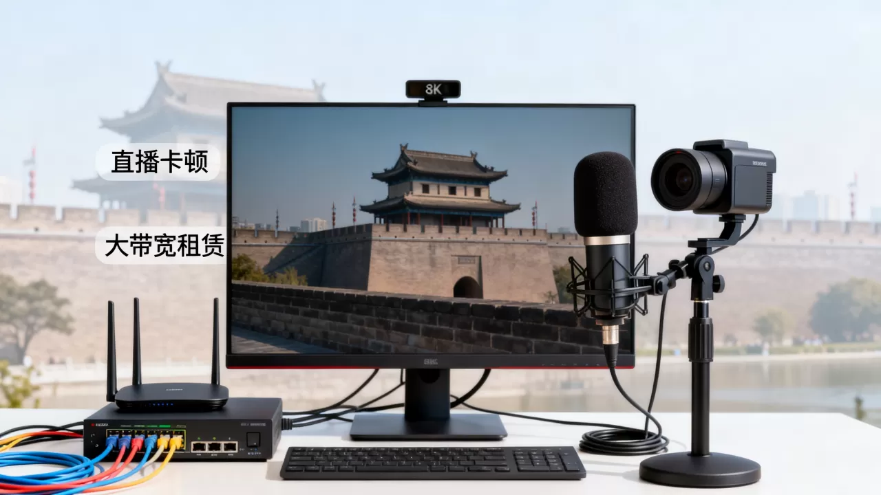 西安直播高峰卡顿怎么办?租大带宽有用吗? 西安直播高峰卡顿怎么办?租大带宽有用吗?