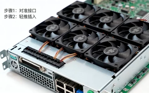 HP服务器主板六头风扇怎么插，服务器主板风扇接口怎么插？