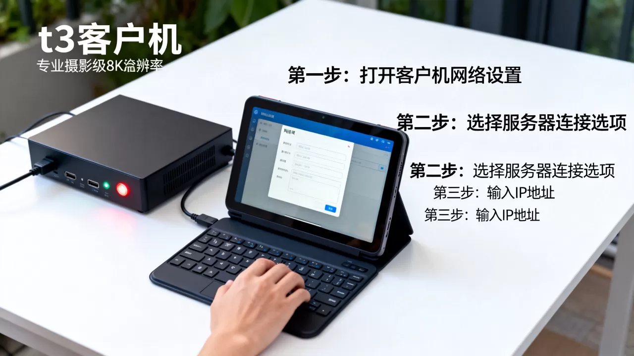 t3客户机服务器如何输入IP地址,具体步骤是什么? t3客户机服务器如何输入IP地址,具体步骤是什么?