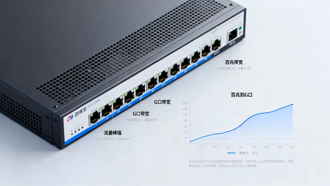 业务从百兆升级到G口的时机怎么把握,什么时候升级? 业务从百兆升级到G口的时机怎么把握,什么时候升级?