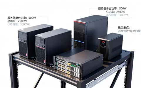 5台服务器需要多大功率UPS，UPS电源如何选型？