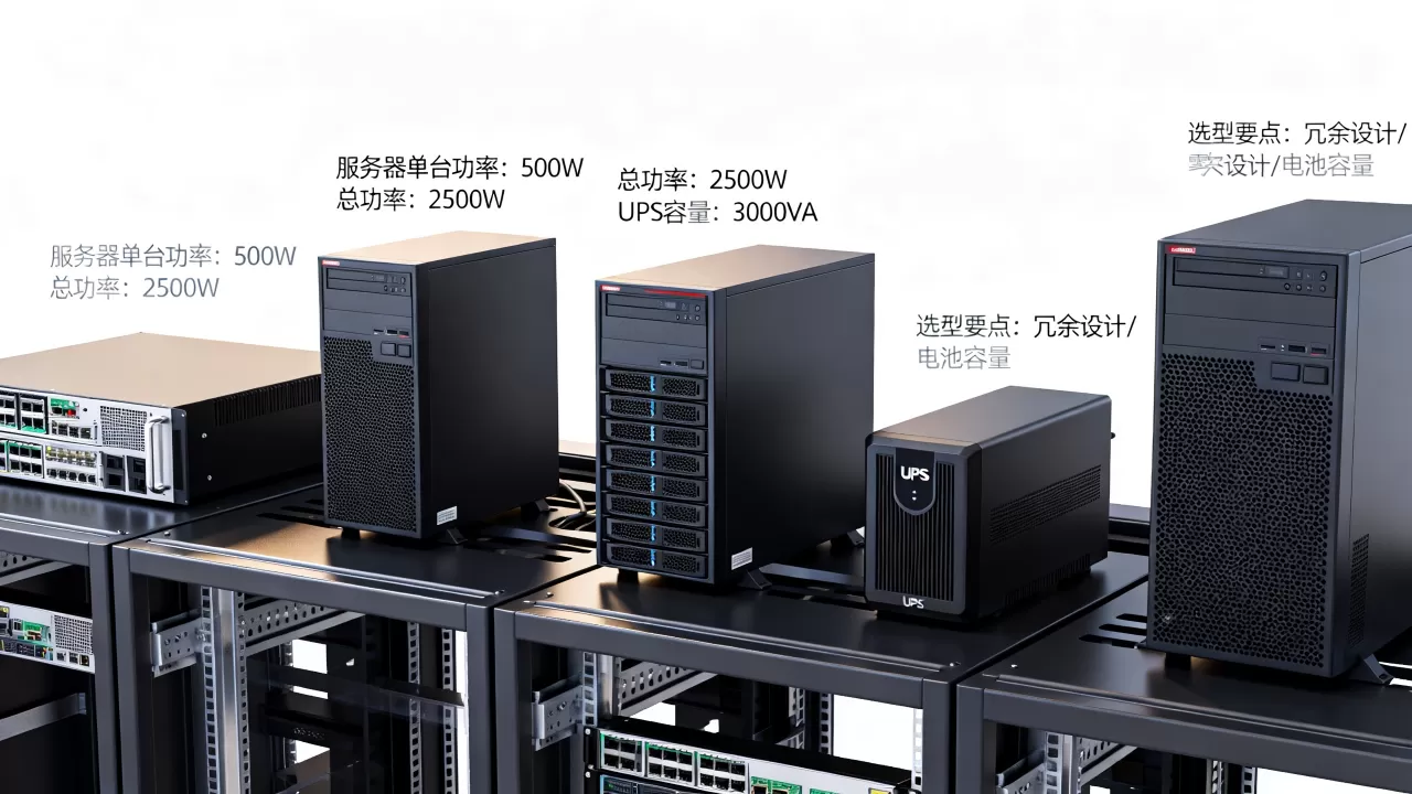 5台服务器需要多大功率UPS,UPS电源如何选型? 5台服务器需要多大功率UPS,UPS电源如何选型?