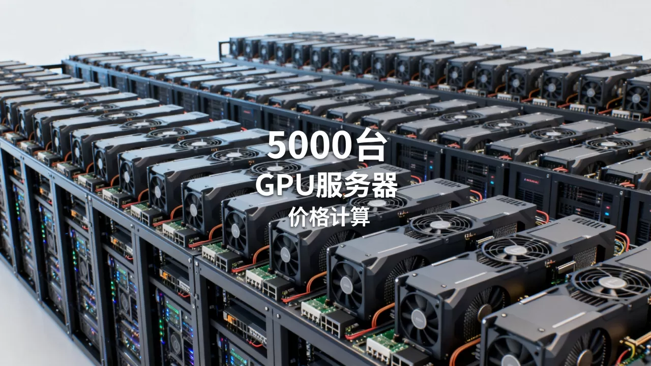 5000台GPU服务器到底要多少钱,价格怎么算? 5000台GPU服务器到底要多少钱,价格怎么算?