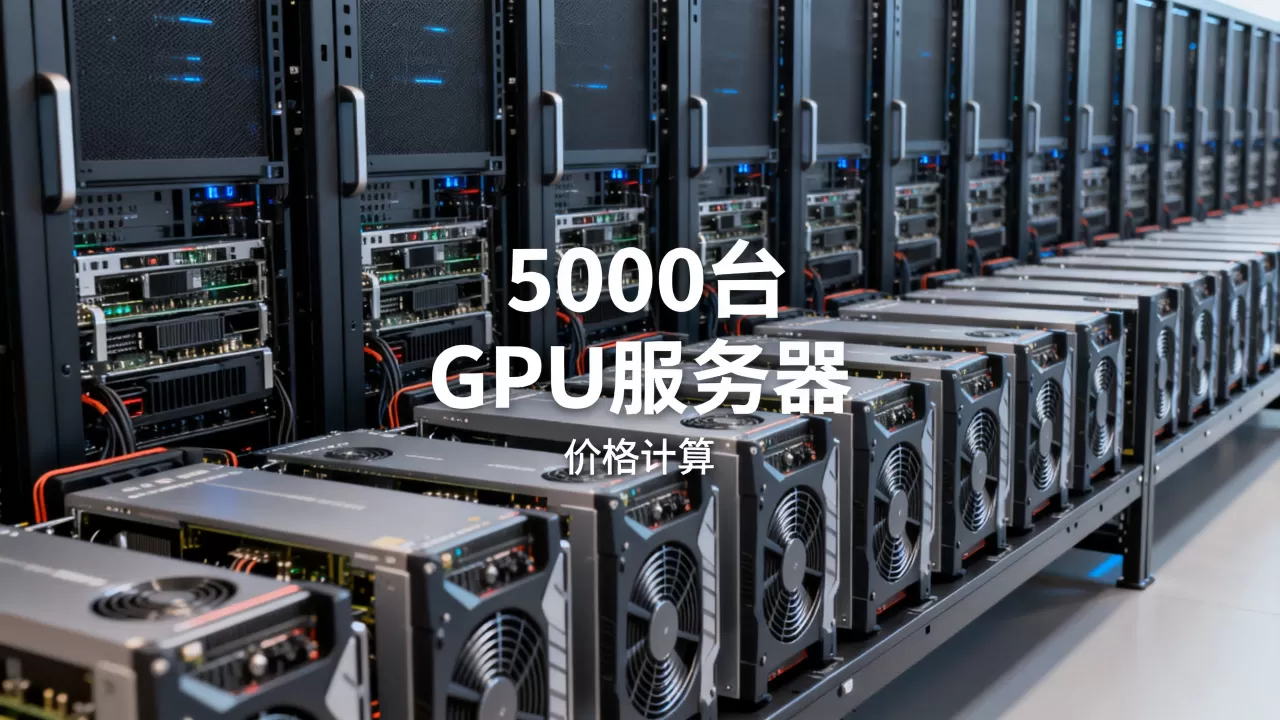 5000台GPU服务器到底要多少钱,价格怎么算? 5000台GPU服务器到底要多少钱,价格怎么算?
