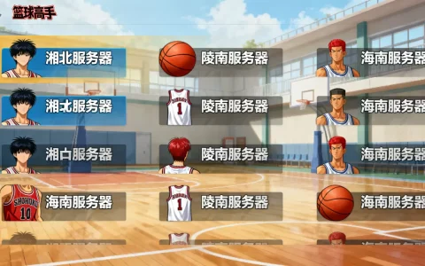 灌篮高手有哪些服务器，哪个服务器最火爆？
