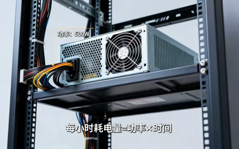 一个服务器是多少千瓦功率，如何估算耗电量