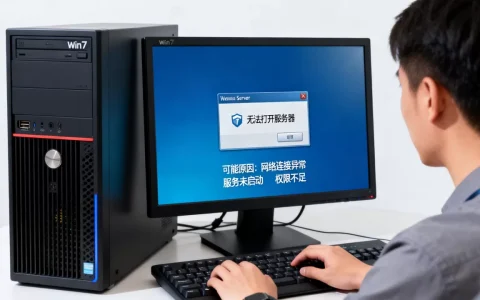 win7服务器打开失败怎么办，是什么原因导致的？