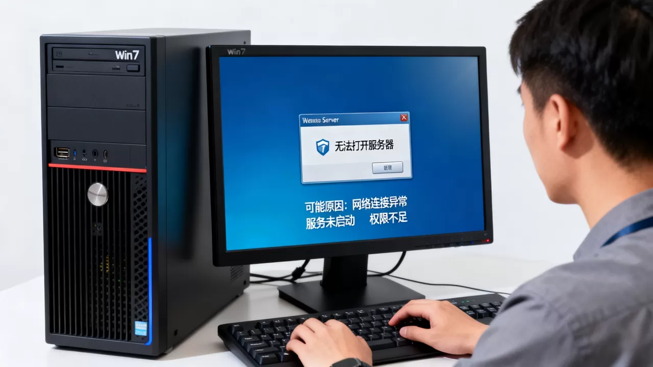 win7服务器打开失败怎么办,是什么原因导致的? win7服务器打开失败怎么办,是什么原因导致的?