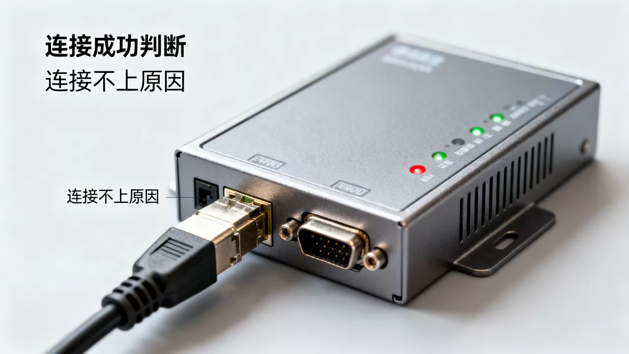 串口服务器连接成功如何判断?,串口服务器连接不上是什么原因? 串口服务器连接成功如何判断?,串口服务器连接不上是什么原因?
