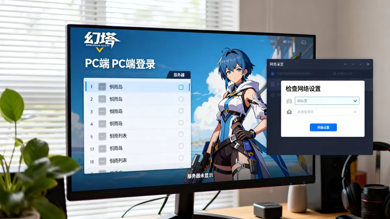 幻塔PC端为什么没有悯雨岛服务器,怎么解决? 幻塔PC端为什么没有悯雨岛服务器,怎么解决?