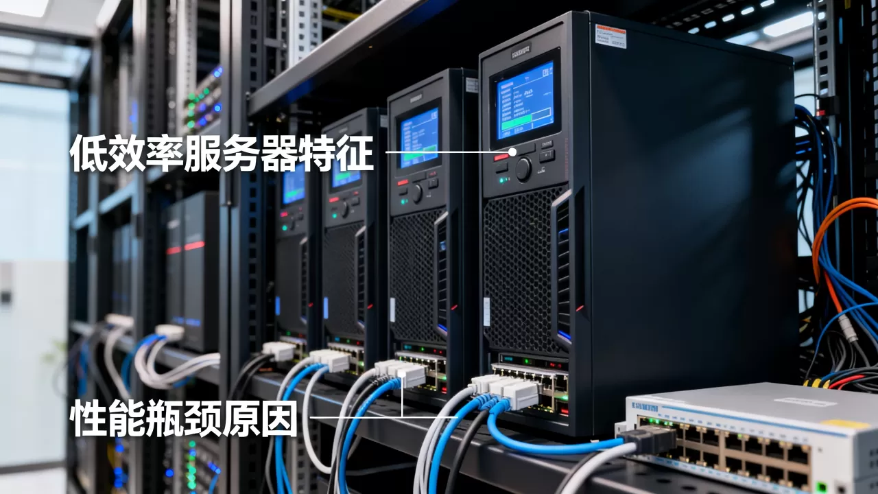哪些服务器属于低效率,是什么原因导致的? 哪些服务器属于低效率,是什么原因导致的?