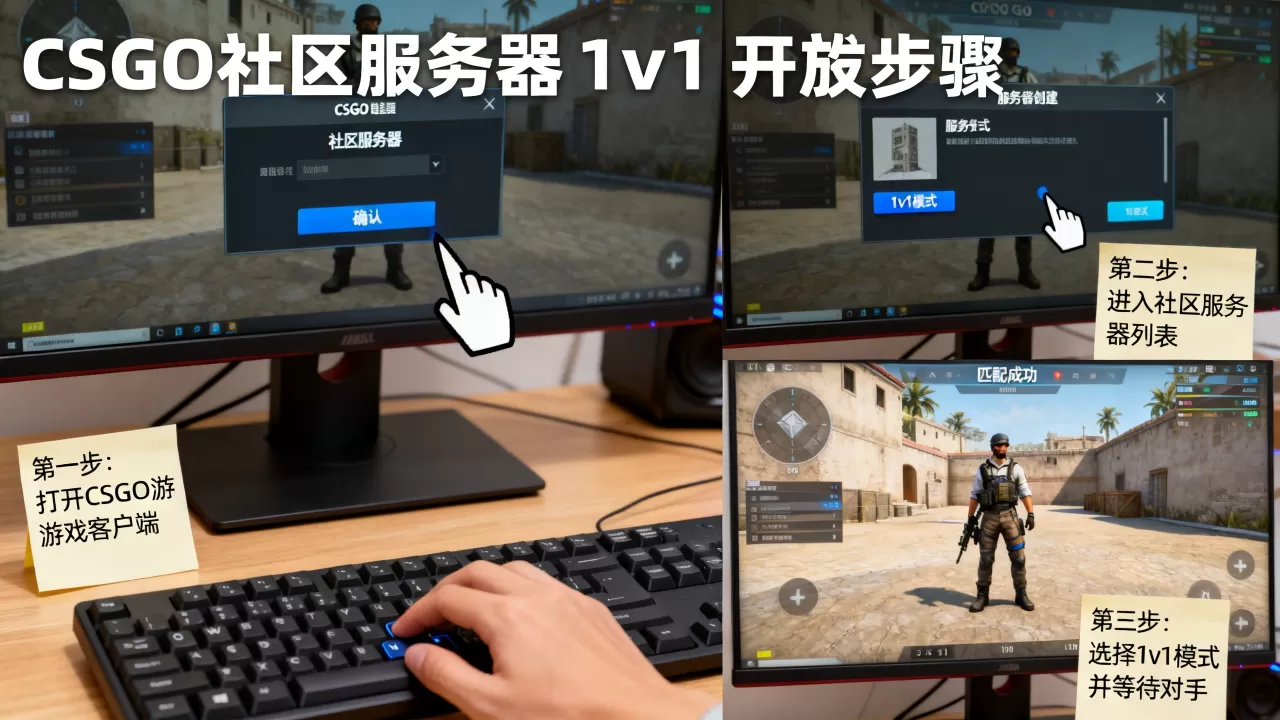 CSGO社区服务器1v1怎么开,详细步骤有哪些? CSGO社区服务器1v1怎么开,详细步骤有哪些?