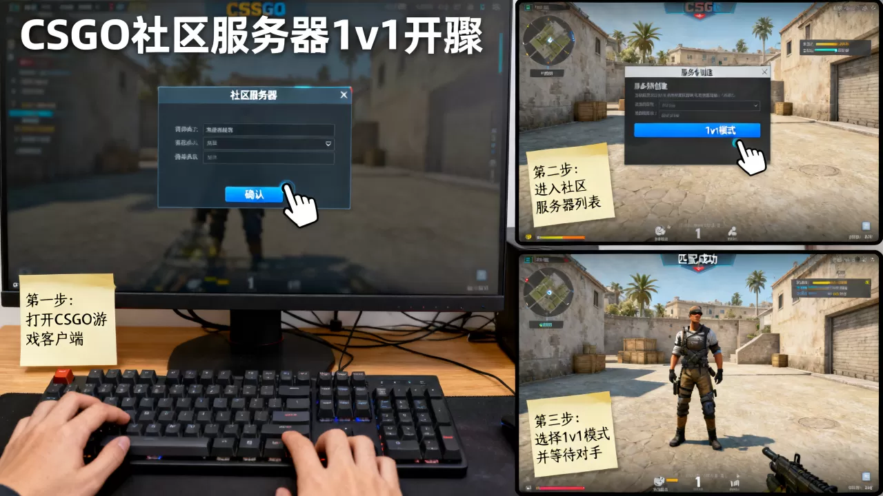 CSGO社区服务器1v1怎么开,详细步骤有哪些? CSGO社区服务器1v1怎么开,详细步骤有哪些?