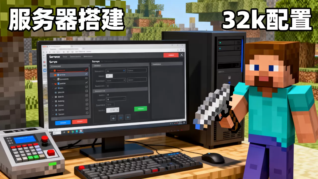 我的世界32k服务器怎么弄?,服务器32k怎么获得? 我的世界32k服务器怎么弄?,服务器32k怎么获得?