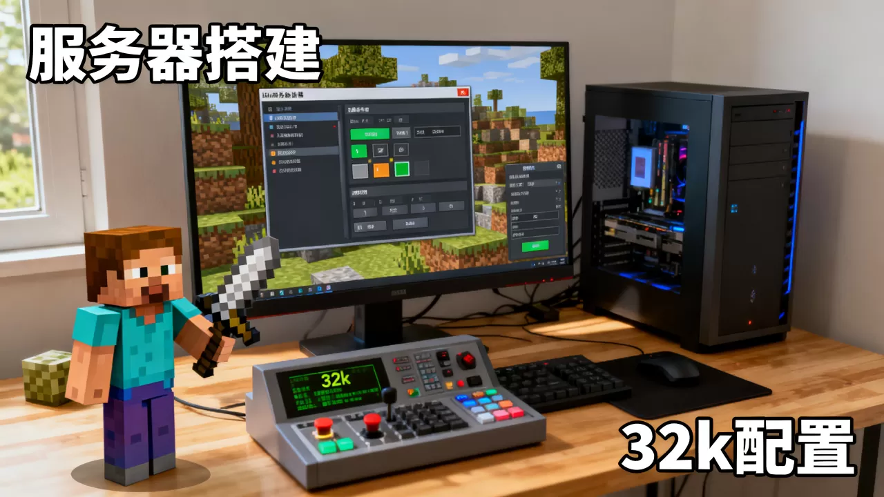 我的世界32k服务器怎么弄?,服务器32k怎么获得? 我的世界32k服务器怎么弄?,服务器32k怎么获得?