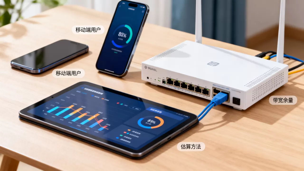 移动端用户为主时带宽估算该加多少余量,怎么做? 移动端用户为主时带宽估算该加多少余量,怎么做?