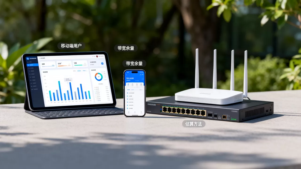 移动端用户为主时带宽估算该加多少余量,怎么做? 移动端用户为主时带宽估算该加多少余量,怎么做?