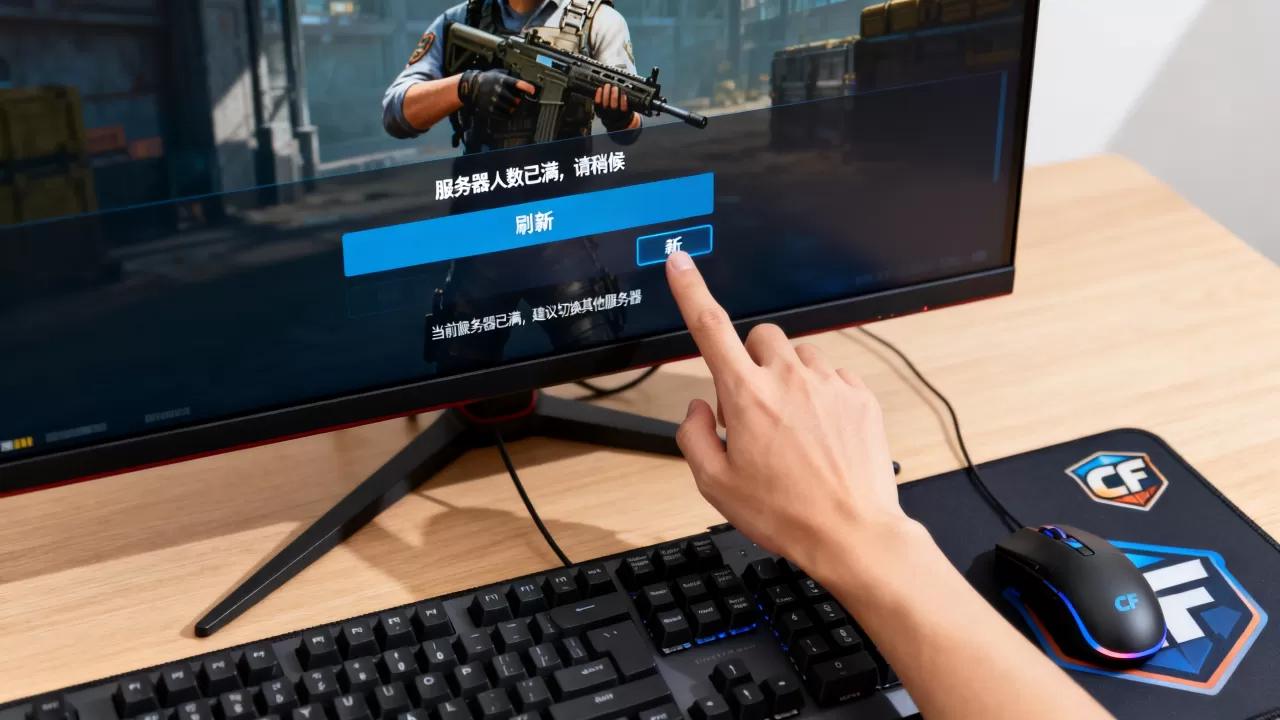 CF服务器人数已满请稍是怎么回事,CF人数已满怎么解决? CF服务器人数已满请稍是怎么回事,CF人数已满怎么解决?