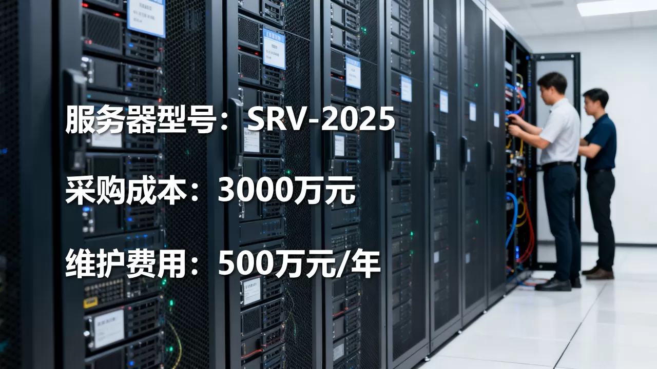 45万台服务器你算过要多少钱吗,采购成本和维护费用怎么算 45万台服务器你算过要多少钱吗,采购成本和维护费用怎么算