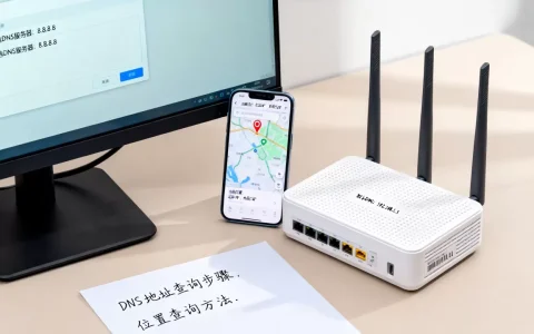 dns的服务器地址是多少,当前位置怎么查？