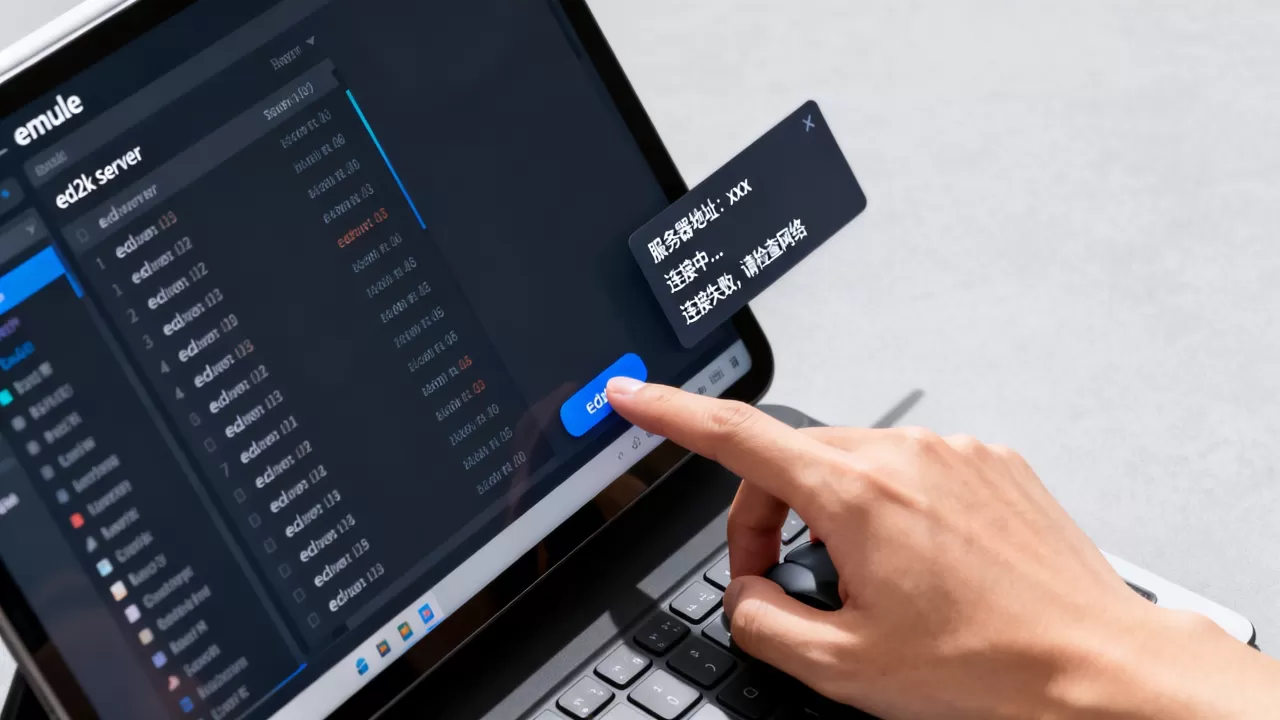 emule的ed2k服务器列表怎么连接?,连不上怎么办? emule的ed2k服务器列表怎么连接?,连不上怎么办?