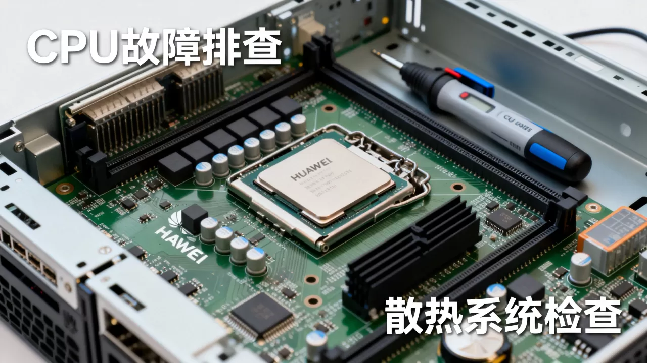 华为服务器CPU故障如何解决,是什么原因? 华为服务器CPU故障如何解决,是什么原因?