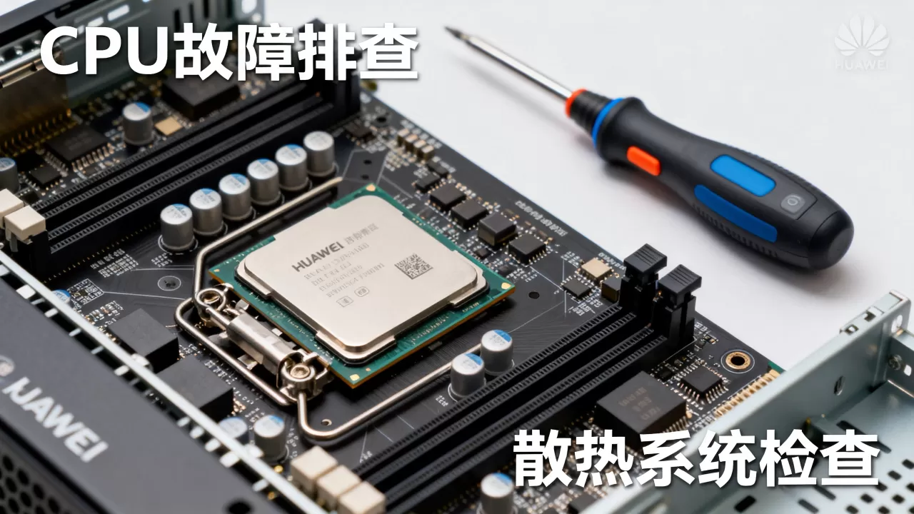 华为服务器CPU故障如何解决,是什么原因? 华为服务器CPU故障如何解决,是什么原因?