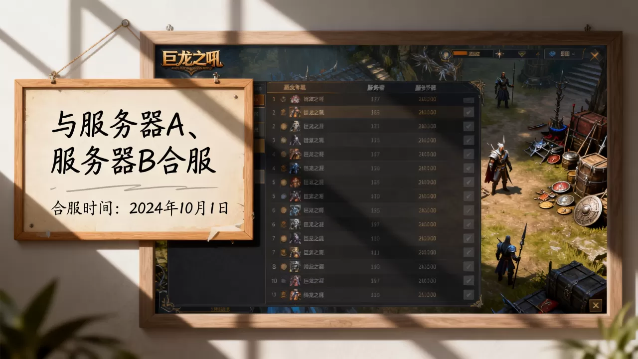 巨龙之吼跟哪些服务器合服了,什么时候合服公告 巨龙之吼跟哪些服务器合服了,什么时候合服公告