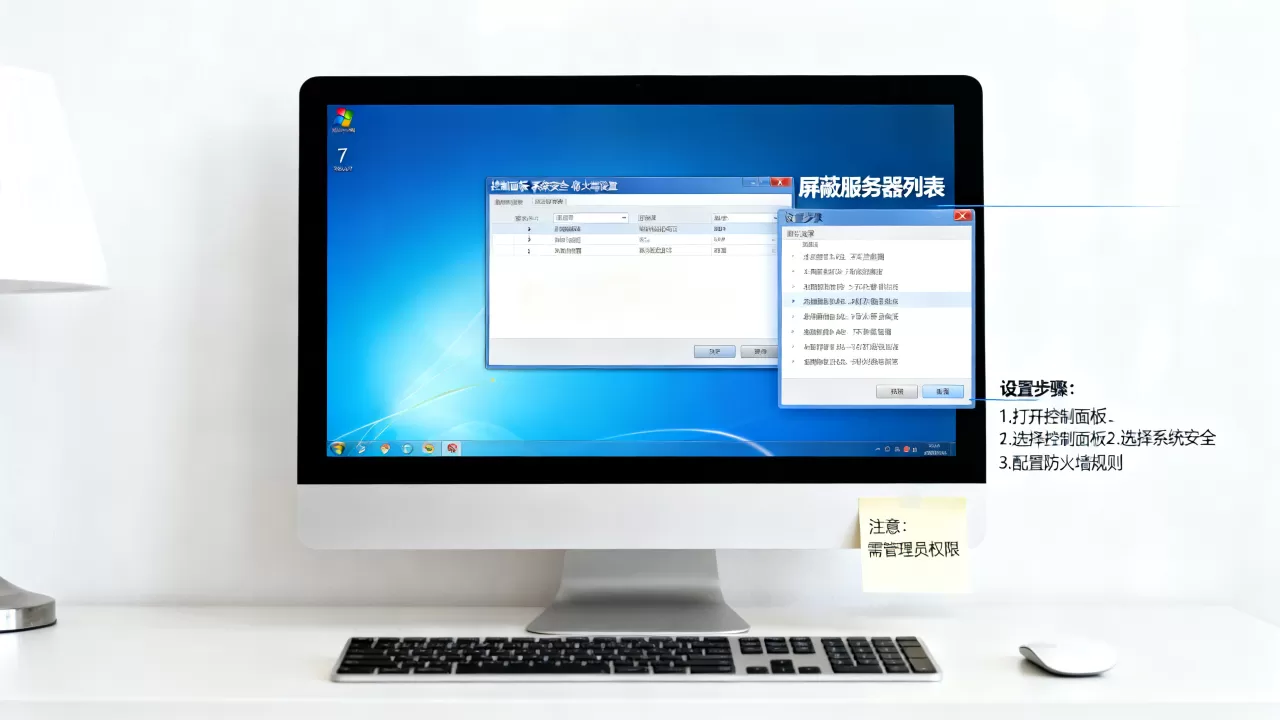 Windows 7系统需要屏蔽哪些服务器,怎么设置? Windows 7系统需要屏蔽哪些服务器,怎么设置?