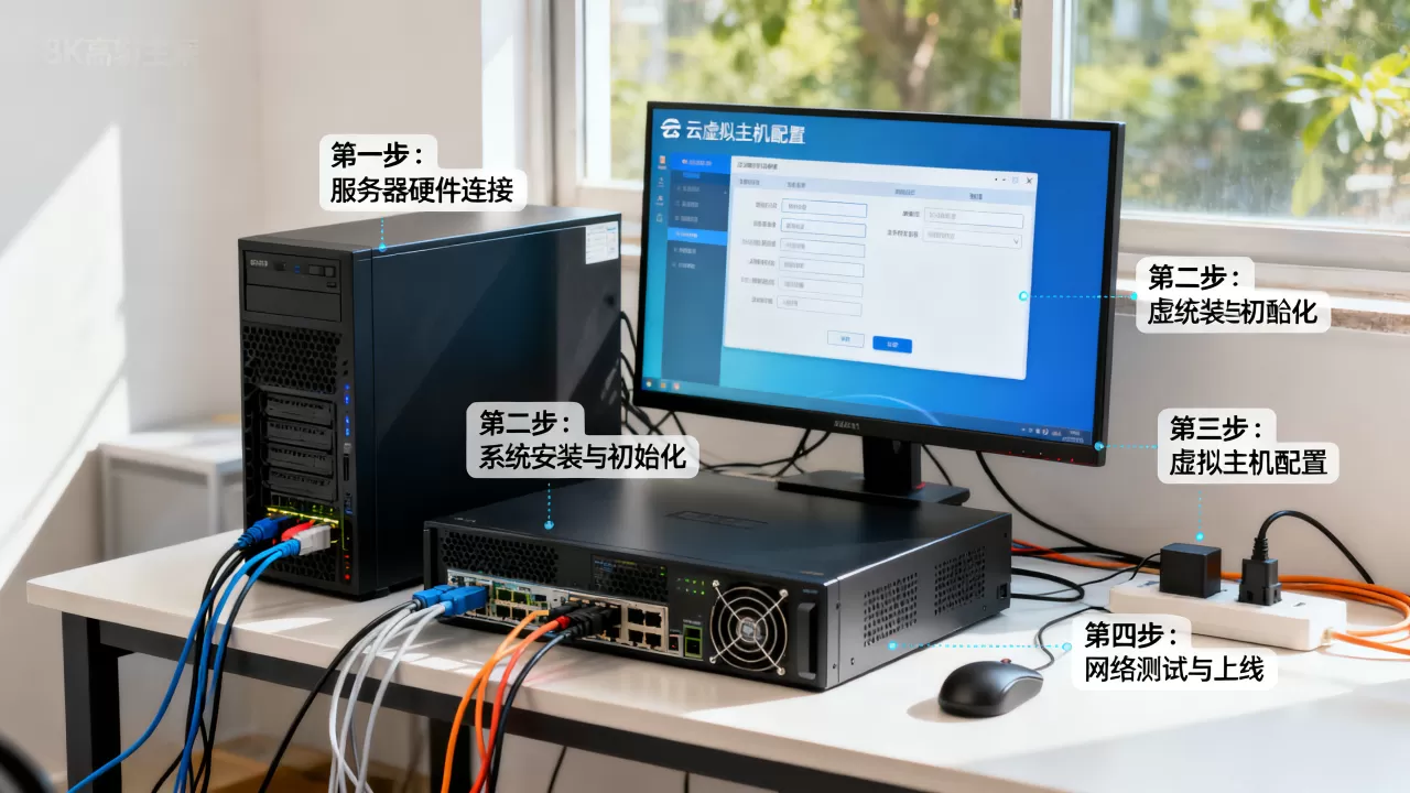 如何用服务器做云虚拟主机?,云虚拟主机搭建步骤 如何用服务器做云虚拟主机?,云虚拟主机搭建步骤