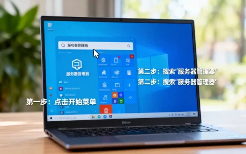 Win10服务器管理器怎么打开，有什么简单方法？