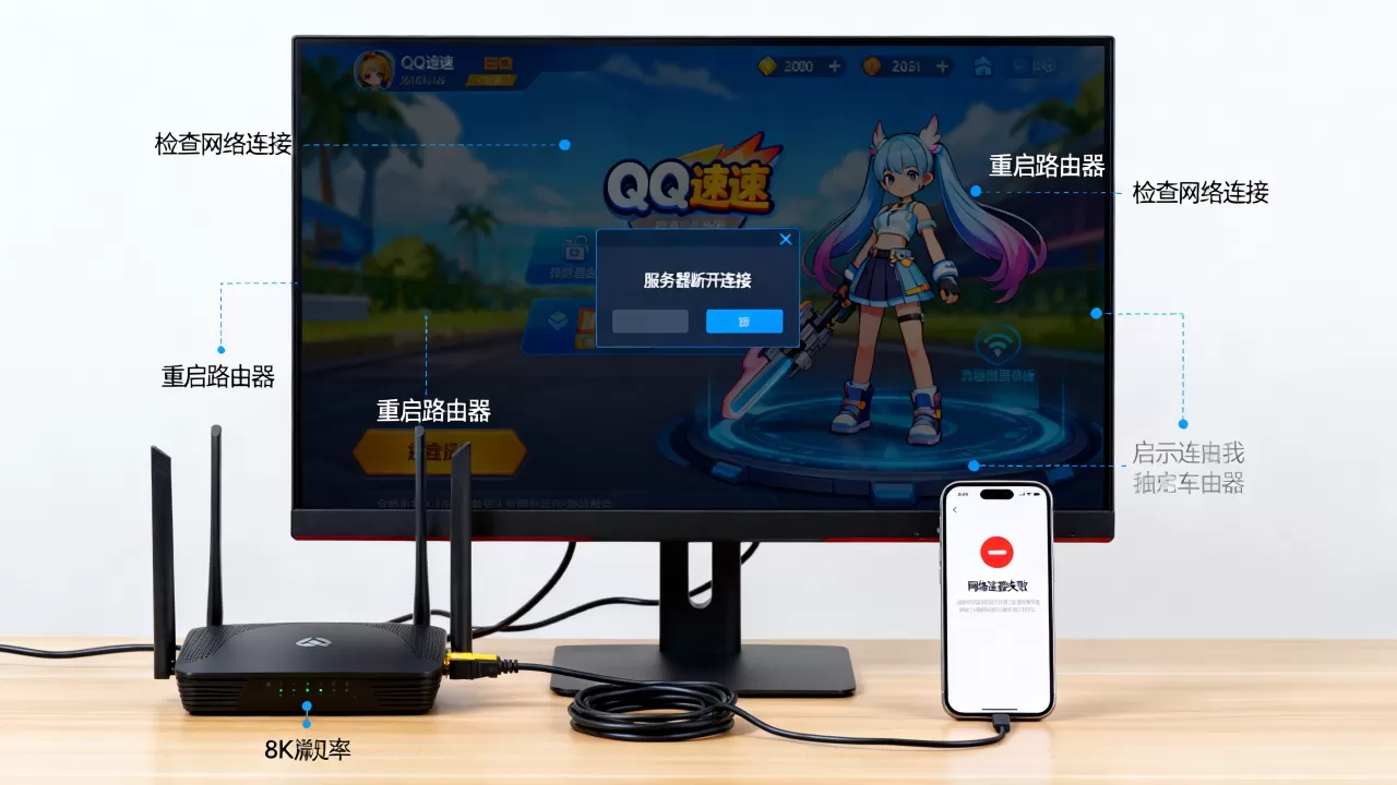 QQ音速和服务器断开是怎么回事,服务器连接失败怎么办 QQ音速和服务器断开是怎么回事,服务器连接失败怎么办