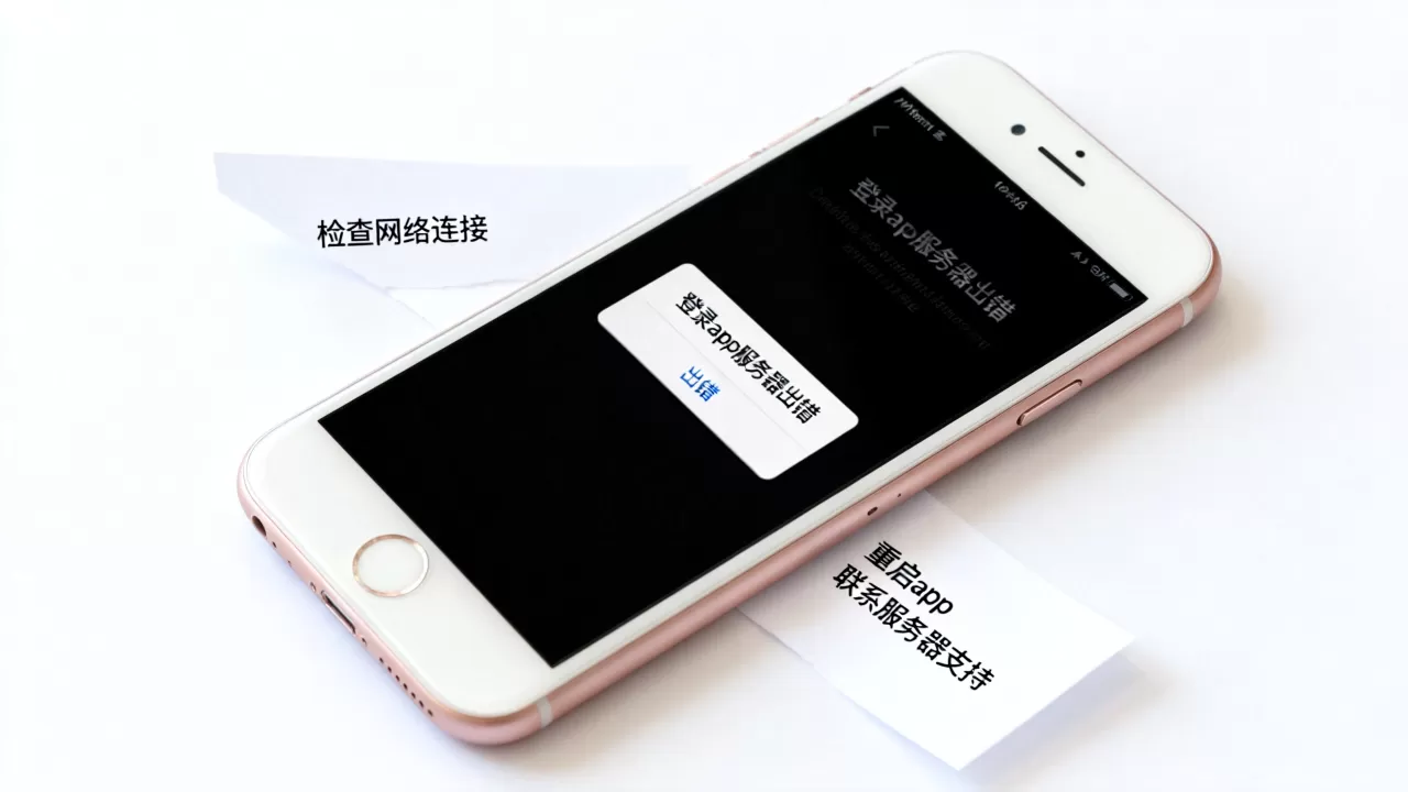 苹果6登录app服务器出错是怎么回事,怎么解决 苹果6登录app服务器出错是怎么回事,怎么解决