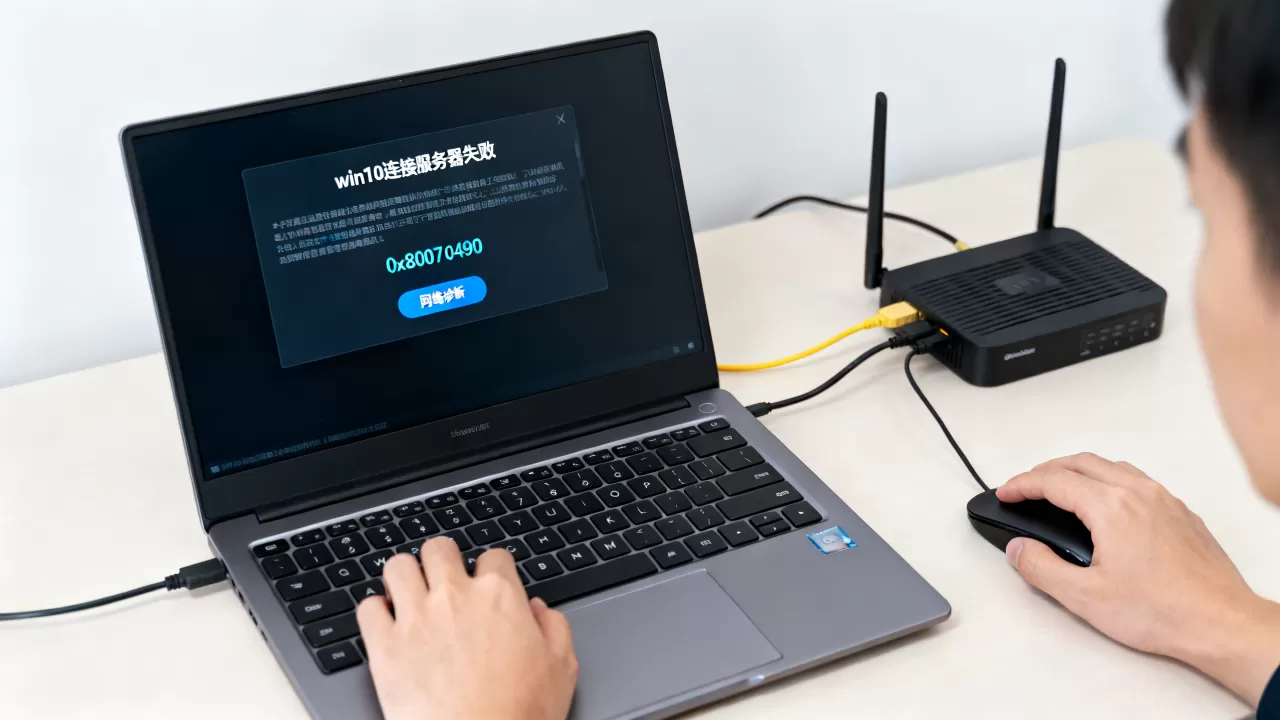win10连接服务器失败怎么办,错误代码是什么? win10连接服务器失败怎么办,错误代码是什么?