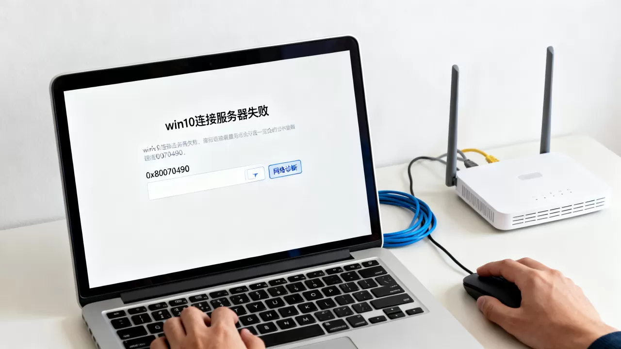 win10连接服务器失败怎么办,错误代码是什么? win10连接服务器失败怎么办,错误代码是什么?