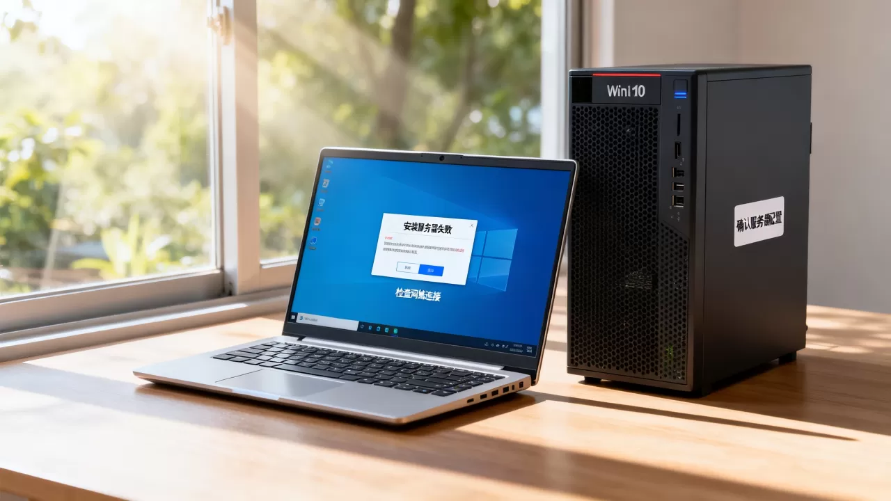 Win10安装服务器失败怎么回事,有哪些解决方法 Win10安装服务器失败怎么回事,有哪些解决方法