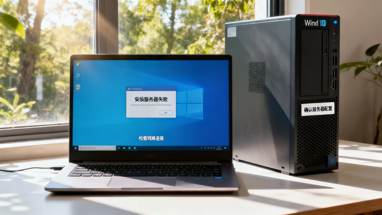 Win10安装服务器失败怎么回事,有哪些解决方法 Win10安装服务器失败怎么回事,有哪些解决方法
