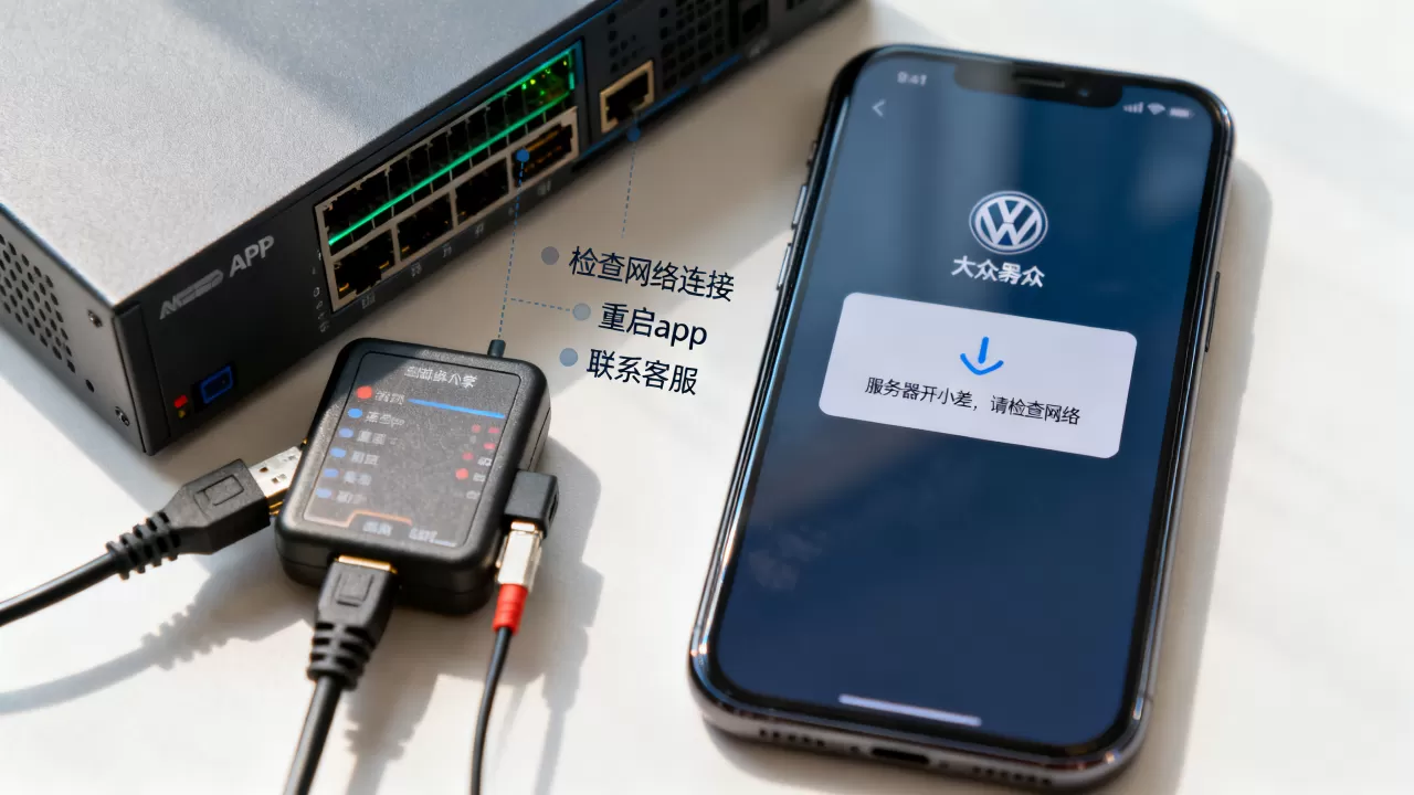 大众app服务器开小差是怎么回事,服务器异常解决方法? 大众app服务器开小差是怎么回事,服务器异常解决方法?