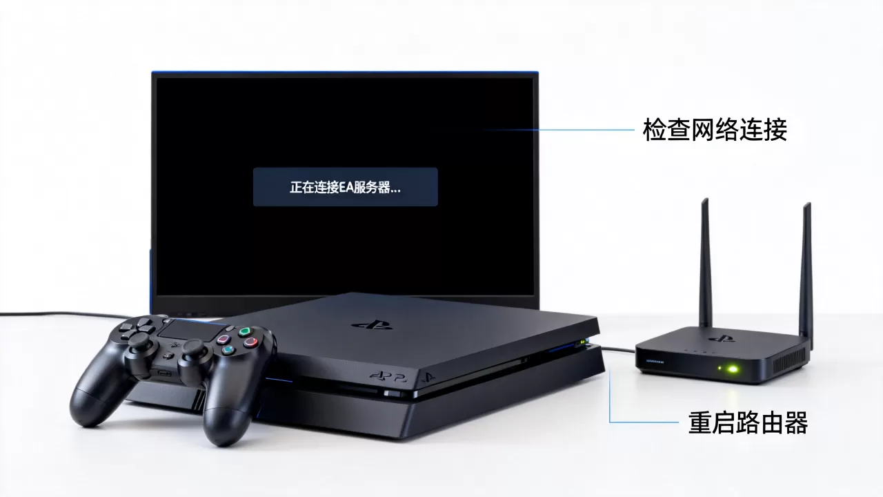 PS4一直连不上EA服务器怎么办,是什么原因 PS4一直连不上EA服务器怎么办,是什么原因