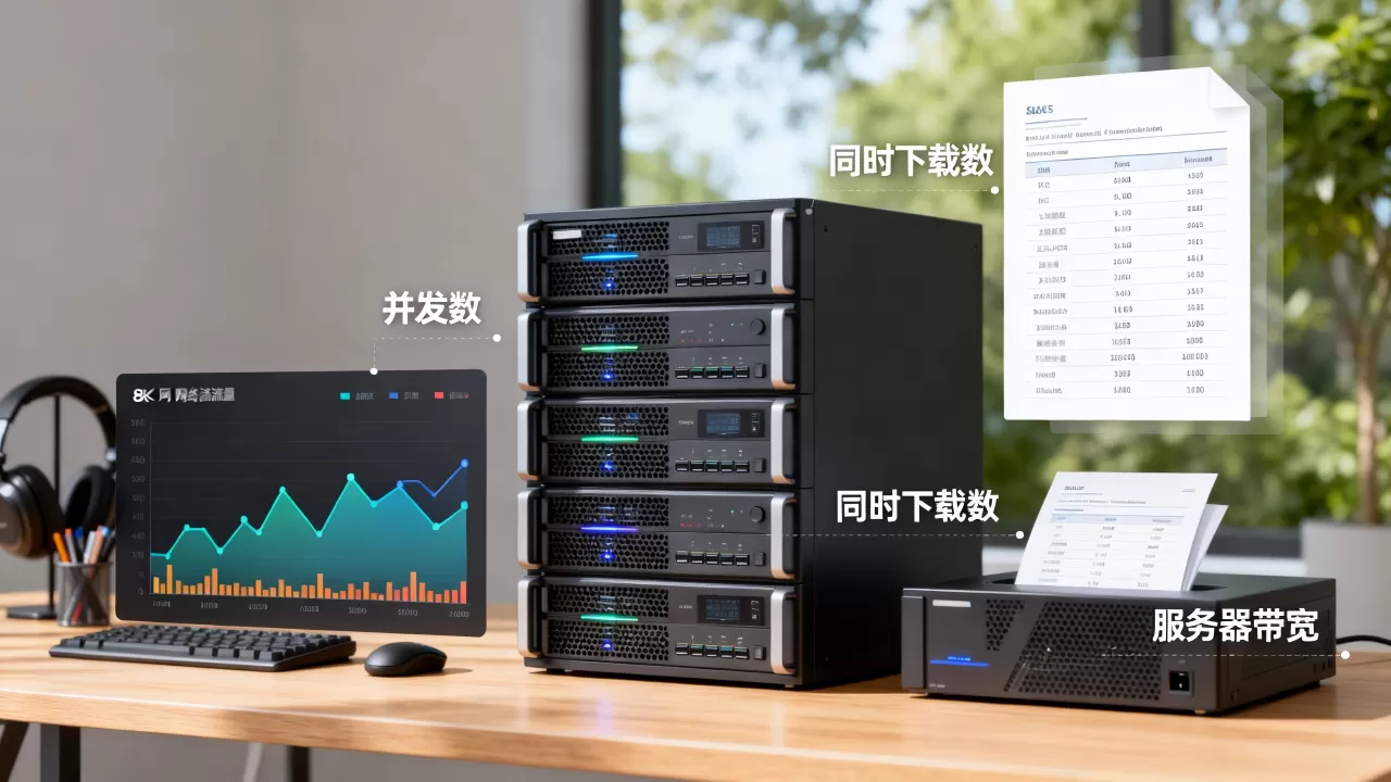 估算带宽时并发与同时下载数怎么区分,服务器带宽怎么选 估算带宽时并发与同时下载数怎么区分,服务器带宽怎么选