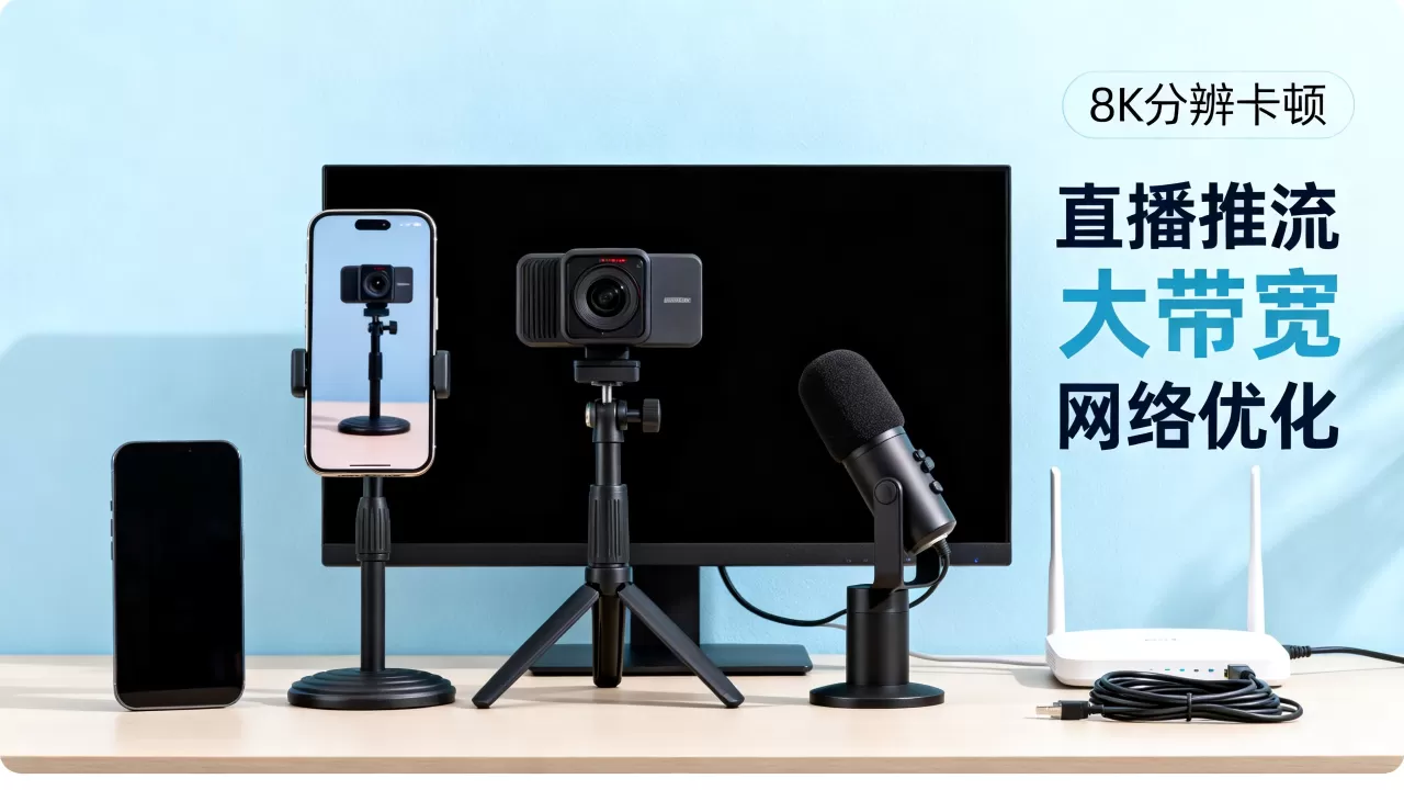 西安直播推流卡顿怎么办,租大带宽能改善吗 西安直播推流卡顿怎么办,租大带宽能改善吗