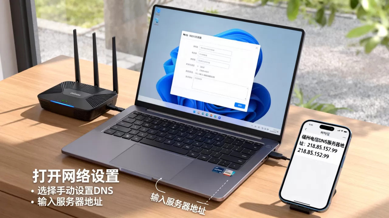 福州电信DNS服务器地址是多少,福州电信DNS怎么设置? 福州电信DNS服务器地址是多少,福州电信DNS怎么设置?