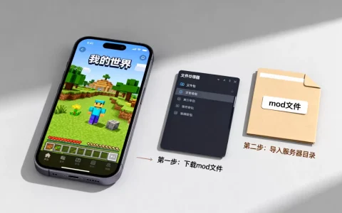 我的世界手机版如何给服务器加mod，手机版mod怎么装？