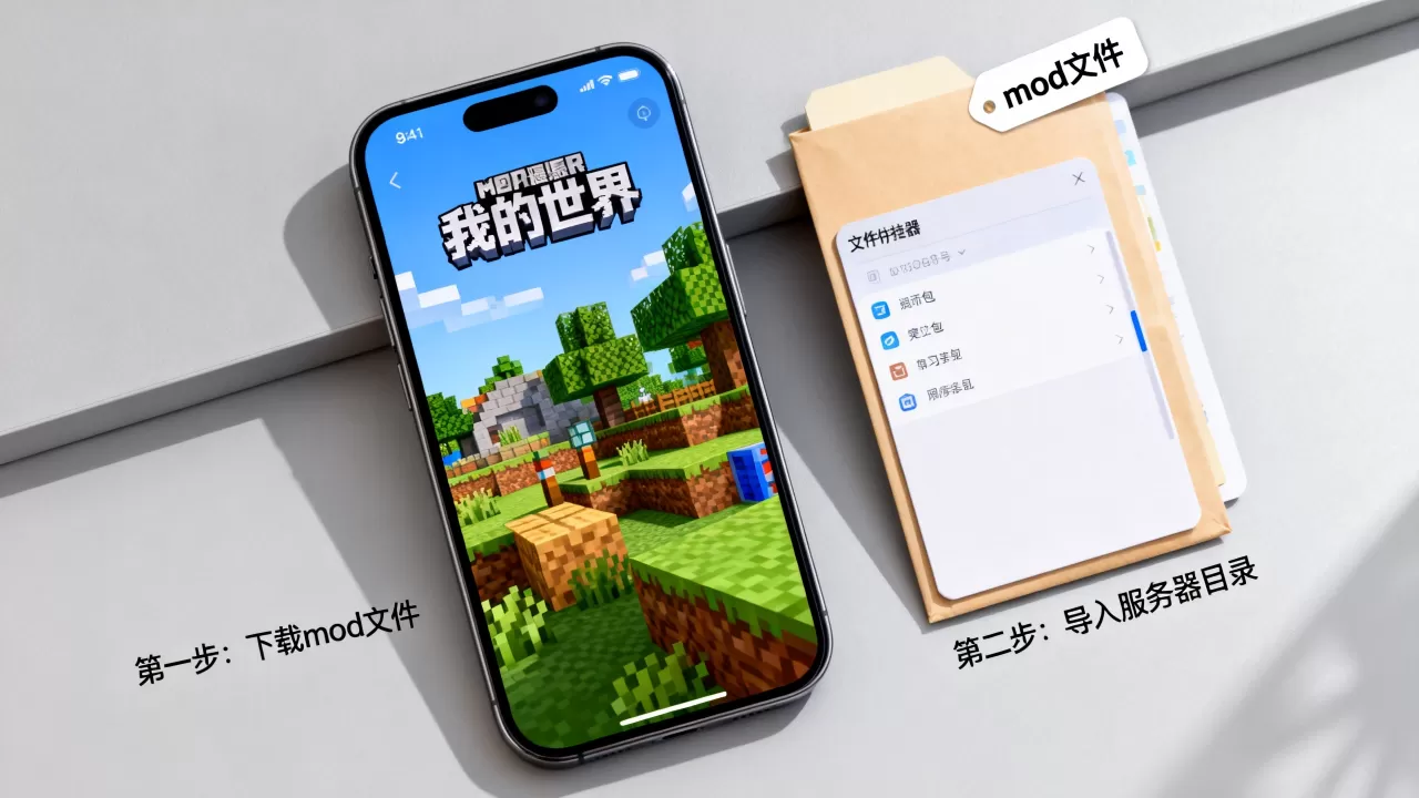我的世界手机版如何给服务器加mod,手机版mod怎么装? 我的世界手机版如何给服务器加mod,手机版mod怎么装?