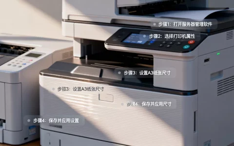 打印机服务器属性a3如何设置，具体步骤有哪些？