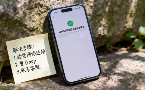 app的id不能登录服务器错误是怎么回事，怎么解决