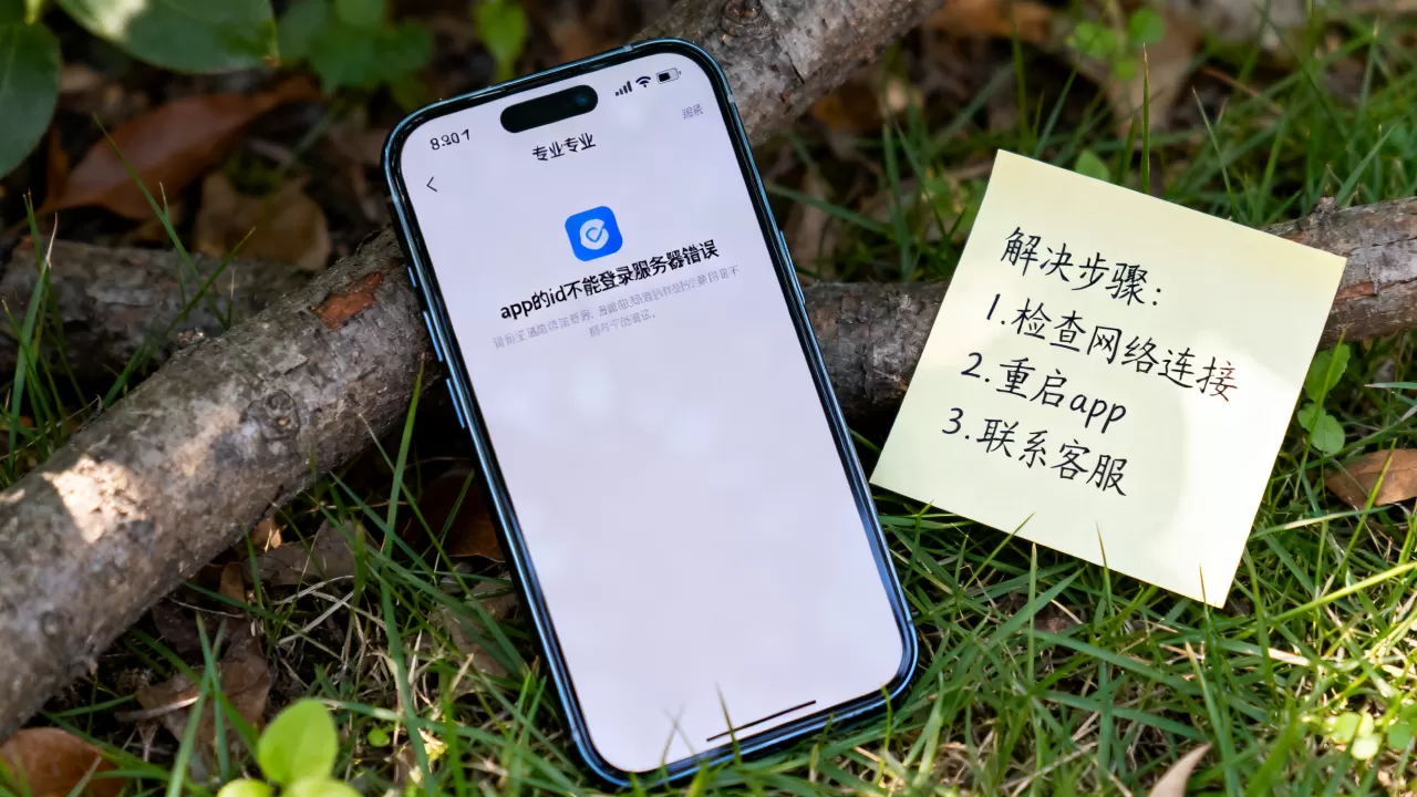 app的id不能登录服务器错误是怎么回事,怎么解决 app的id不能登录服务器错误是怎么回事,怎么解决