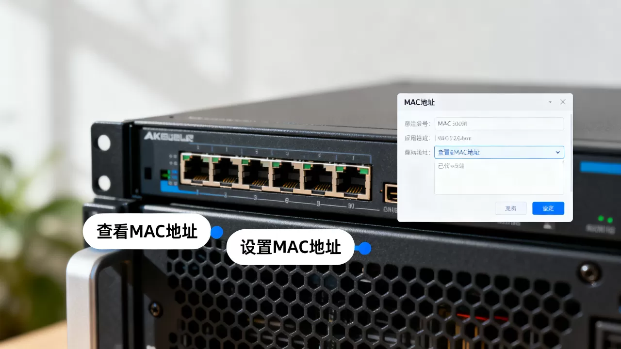 服务器MAC地址应该如何设置,在哪里查看? 服务器MAC地址应该如何设置,在哪里查看?